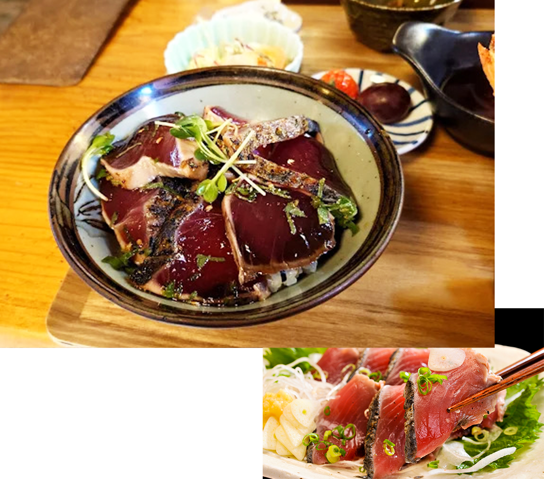 空港提供も対応。“高知らしさ”を丼ぶり一杯に。